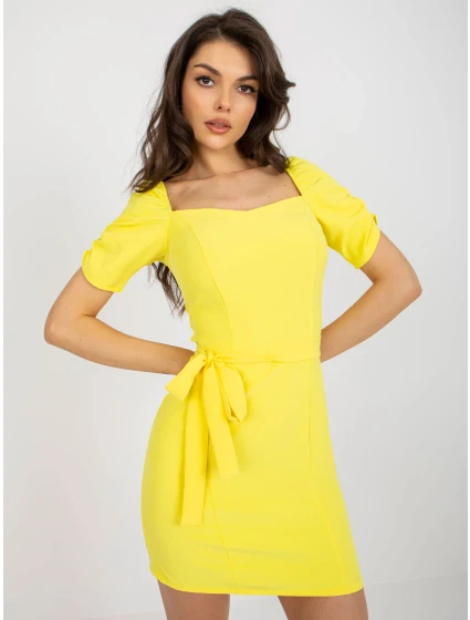 LK SK 508684 šaty.21X žltá