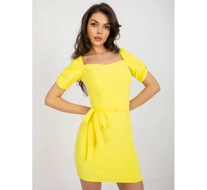 LK SK 508684 šaty.21X žltá
