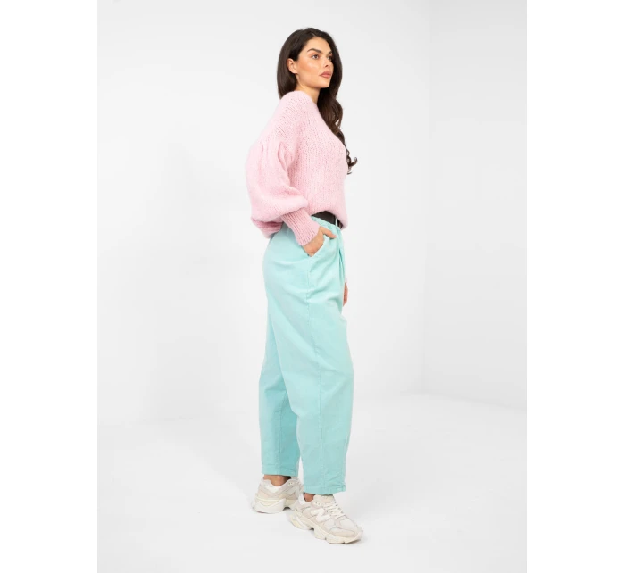 Spodnie MI SP model 21958558 mietowy - FPrice