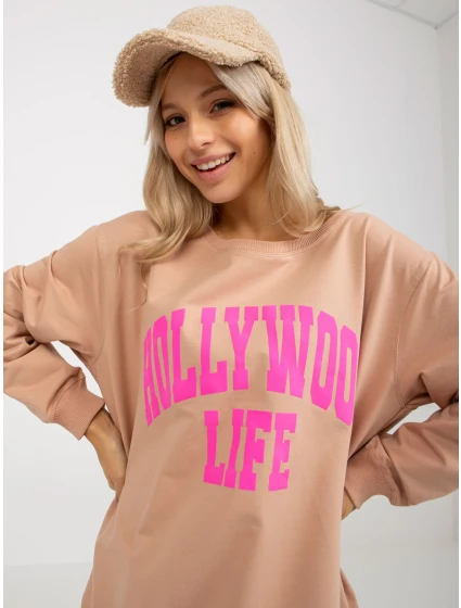 Blúzka VI BL 3102.01P béžová a ružová Blúzka VI BL 3102.01P béžová a ružová