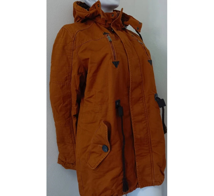 Pánska zimná bunda Z-6682 horčicová - Rosso