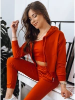 Dámská mikina MY LOVE orange Dstreet model 21968564 - FashionStreet
