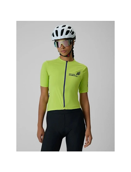 Dámsky cyklistický dres UPF50+ 4F 4FRSS26TFTSF2454-45S dámsky