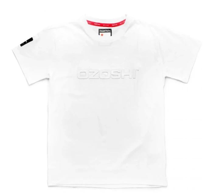 Ozoshi Naoto Pánske tričko M biele O20TSRACE004 Ozoshi Naoto Pánske tričko M biele O20TSRACE004