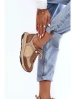 Kůže Sportovní Boty Na Platformě model 21636052 - Maciejka