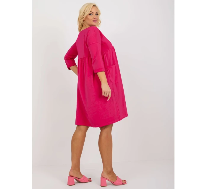 RV šaty SK 8529.37P fuchsiová