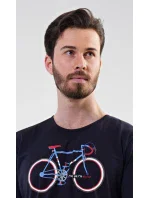 Pánska nočná košeľa s krátkym rukávom Bike Pánska nočná košeľa s krátkym rukávom Bike