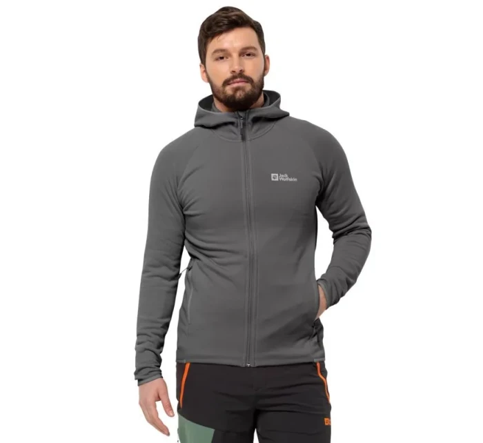Jack Wolfskin Mikina Baiselberg Hooded FZ M 1710541-6945 pánske