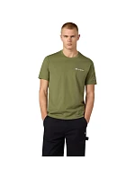 Pánské tričko SS Tee olive  pánské model 22121715 - CHAMPION