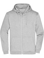 JN Pánská mikina s kapucí 02.0 grey heather model 22436904 - Daiber JN Pánská mikina s kapucí 02.0 grey heather model 22436904 - Daiber