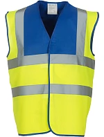 HVW 100 HiVis bezpečnostní vesta royal vis yellow model 22502186 - Yoko HVW 100 HiVis bezpečnostní vesta royal vis yellow model 22502186 - Yoko