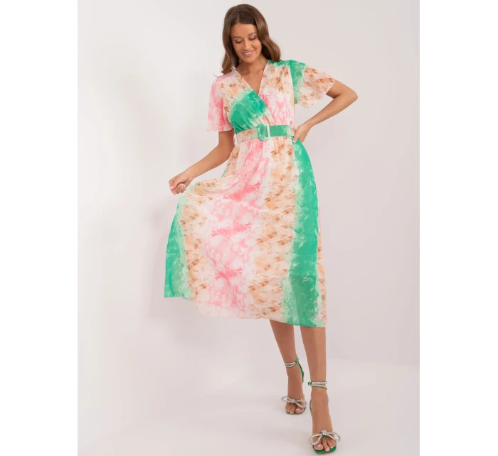 Šaty DHJ SK 15967 2.86 svetlo ružová