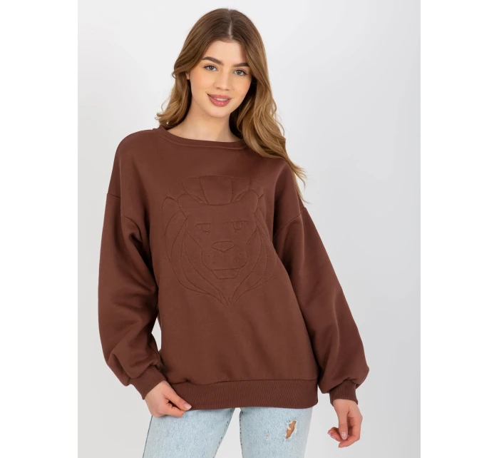 Mikina EM BL 617 model 17964046 hnědá - FPrice