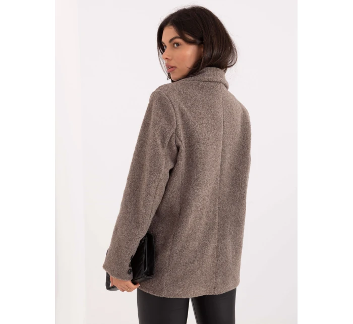 Płaszcz IT PL model 21749884 ciemny bezowy - FPrice