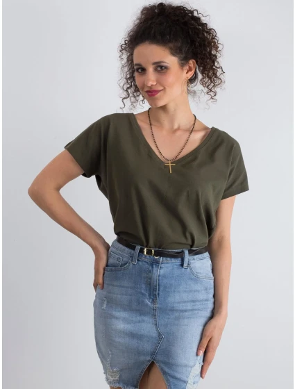 Tričko RV TS 4832.40P khaki Tričko RV TS 4832.40P khaki