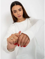 Bluza VI BL model 21127100 ecru - FPrice Bluza VI BL model 21127100 ecru - FPrice