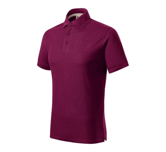 Pánske polo tričko Prime (GOTS) fuchsiová