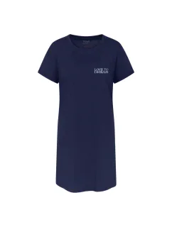 Dámske nočné košele Nočné košele NDK X - BLUE - tmavomodrá 6047 - TRIUMPH