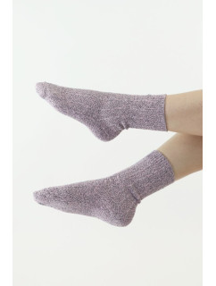 Pletené ponožky Thermona ružové