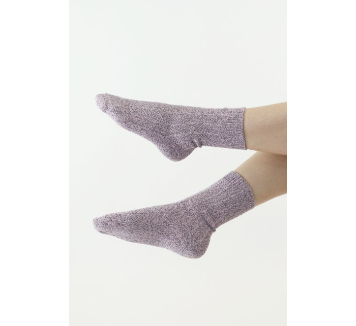 Pletené ponožky Thermona ružové