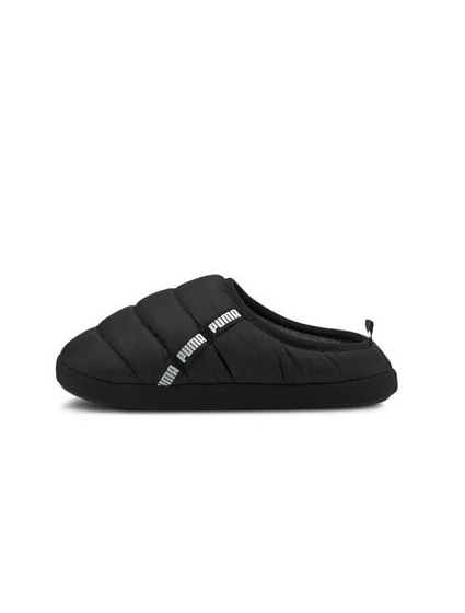 Pánske/dámske zimné papuče PUMA SCUFF BLACK, čierne, zateplené (384945-01)