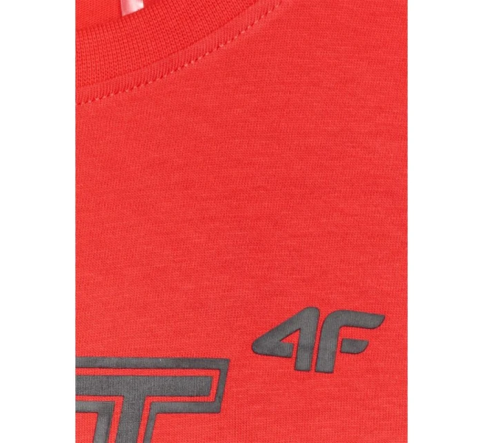 Detské tričko oversize s potlačou 4F 4FJRSS25TTSHU3296-62S Detské tričko oversize s potlačou 4F 4FJRSS25TTSHU3296-62S