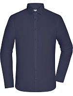 JN Popelínová košile slim fit s dlouhým rukávem 02. navy model 22445811 - Daiber JN Popelínová košile slim fit s dlouhým rukávem 02. navy model 22445811 - Daiber