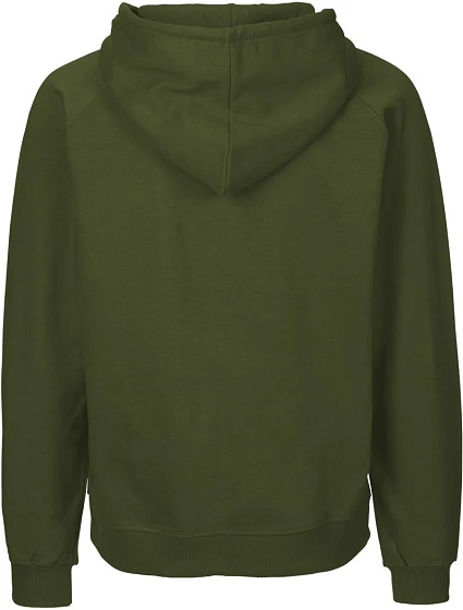 O Pánská mikina s kapucí z bio bavlny military model 22505191 - Neutral O Pánská mikina s kapucí z bio bavlny military model 22505191 - Neutral