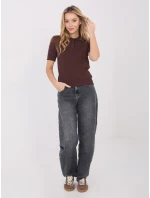 Jumper PM SW CV6679.32 tmavohnedý