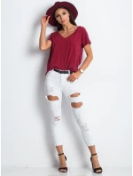 Tričko RV TS 4832.16P gaštanová