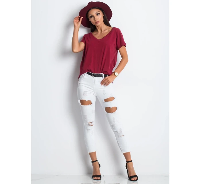 Tričko RV TS 4832.16P gaštanová