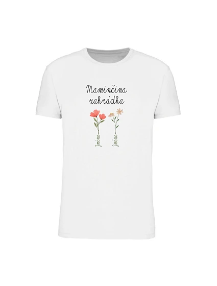 Personalizované dámske tričko – maminina/babičkina záhradka Personalizované dámske tričko – maminina/babičkina záhradka