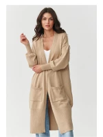 Sveter na gombíky model 218105 Makadamia