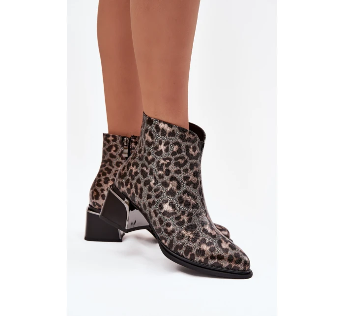 Topánky na podpätku model 219591 Krok vo veľkom štýle