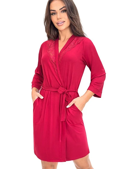 Krátky župan model 228615 Donna