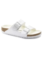 Birkenstock dámske/pánske Birkenstock Arizona Birko-Flor Regular široké chodidlá na leto biele (1019061)