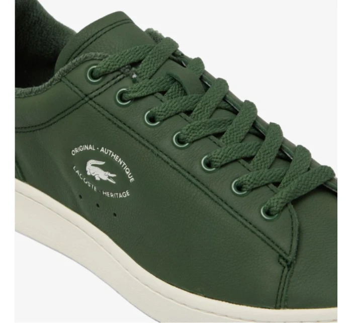 Carnaby Set pánské tenisky sportovní boty tenisky zelené model 21123777 - Lacoste