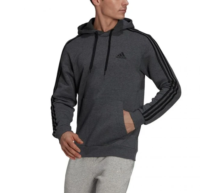 Adidas Essentials Fleece 3-Stripes Hoodie M GK9082 pánske Adidas Essentials Fleece 3-Stripes Hoodie M GK9082 pánske