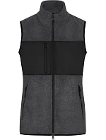 JN Dámská fleecová vesta 02. dark melange/black model 22538341 - Daiber JN Dámská fleecová vesta 02. dark melange/black model 22538341 - Daiber