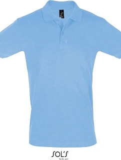 SOL'S Perfect Men Pánske polo tričko z piké 25.1134 sky blue