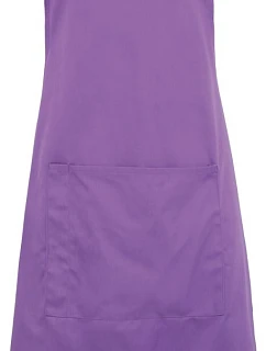PR 154 Zástěra s laclem a kapsou na břiše "Colours" 39.0154 model 22465212 violet - Premier