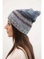 Čiapka s fleecom Krystyna K207 sea+grey Čiapka s fleecom Krystyna K207 sea+grey