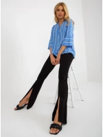 Dámská halenka model 18140208 modrá - FPrice Dámská halenka model 18140208 modrá - FPrice