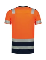 Tričko High Vis Bicolor Tričko unisex fluorescenčná oranžová Tričko High Vis Bicolor Tričko unisex fluorescenčná oranžová