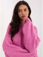 Sweter MI SW model 21807960 ciemny różowy - FPrice