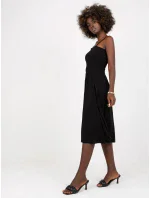 Dámske šaty D73761M30314A Čierne - FPrice Dámske šaty D73761M30314A Čierne - FPrice