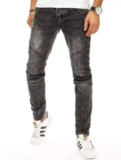 Pánské tmavě šedé džínové kalhoty Dstreet model 21962729 - FashionStreet