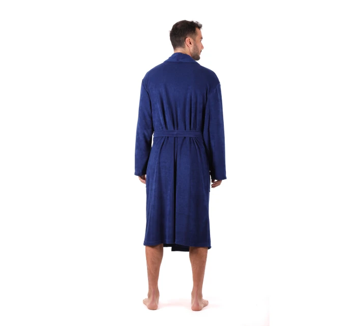 Pánsky župan Bari tmavomodrý