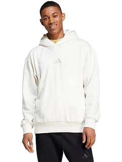 Pánska mikina adidas All Szn Fleece Hoodie white IY4121 pánske oblečenie