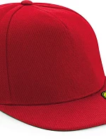 Beechfield B 660 5-panelová čiapka s rovným šiltom 53.0660 classic red/classic red